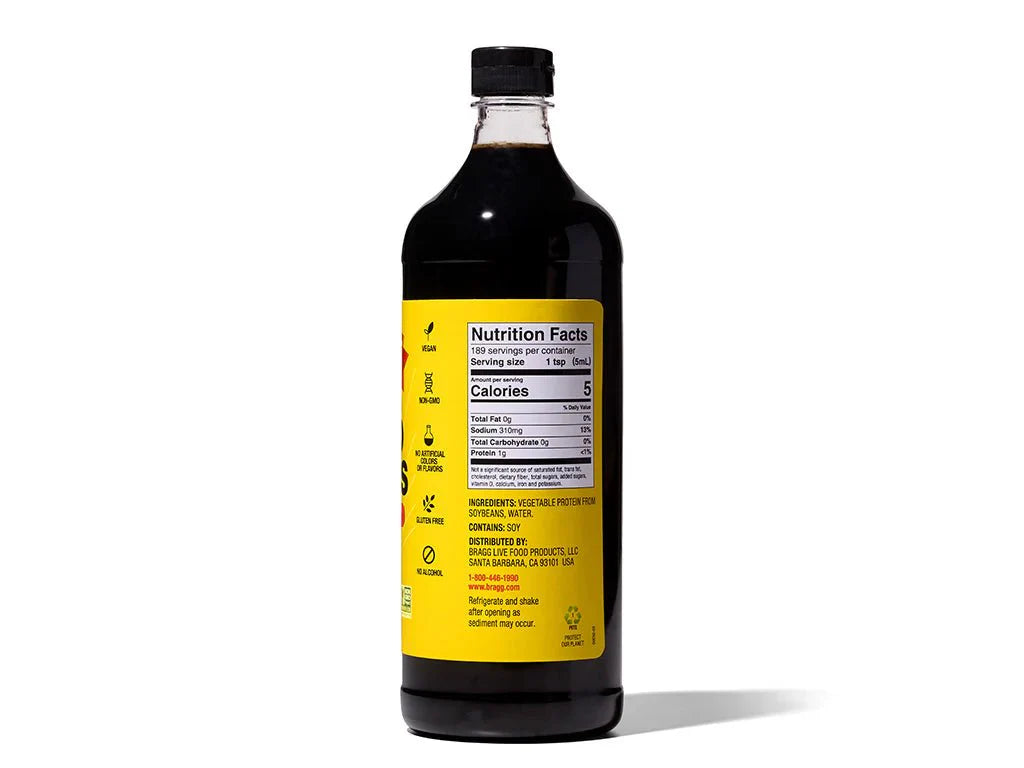 Liquid Aminos, Braggs by Country Life Natural Foods