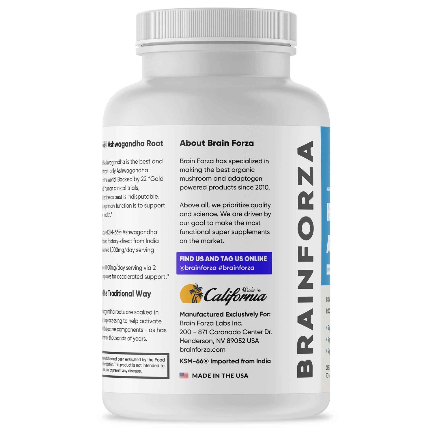 KSM-66 Ashwagandha Root, 90 Capsules