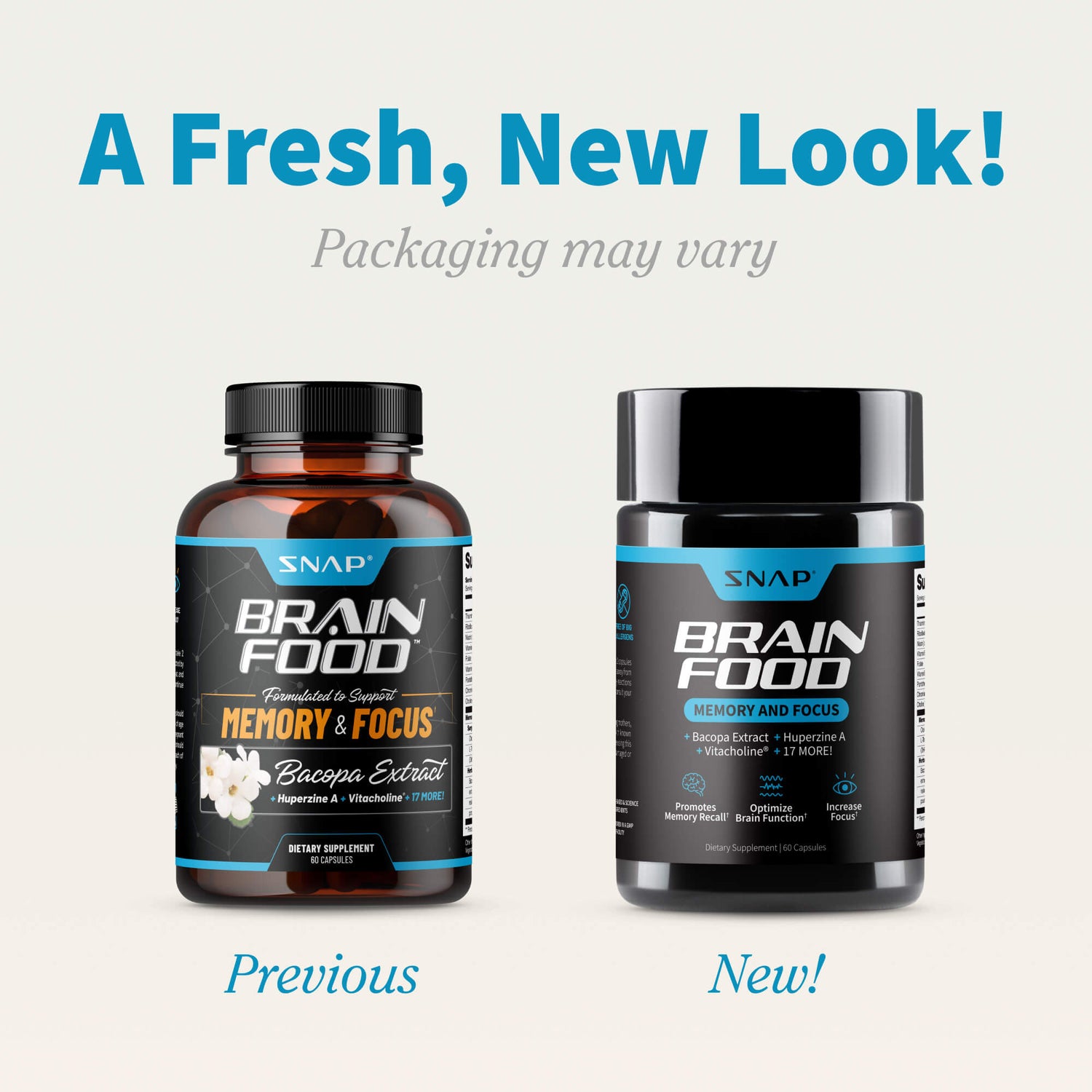 Brain Food - Buy 2 Get 1 Free by Snap Supplements