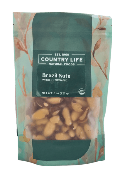 Brazil Nuts, Whole, Organic by Country Life Natural Foods