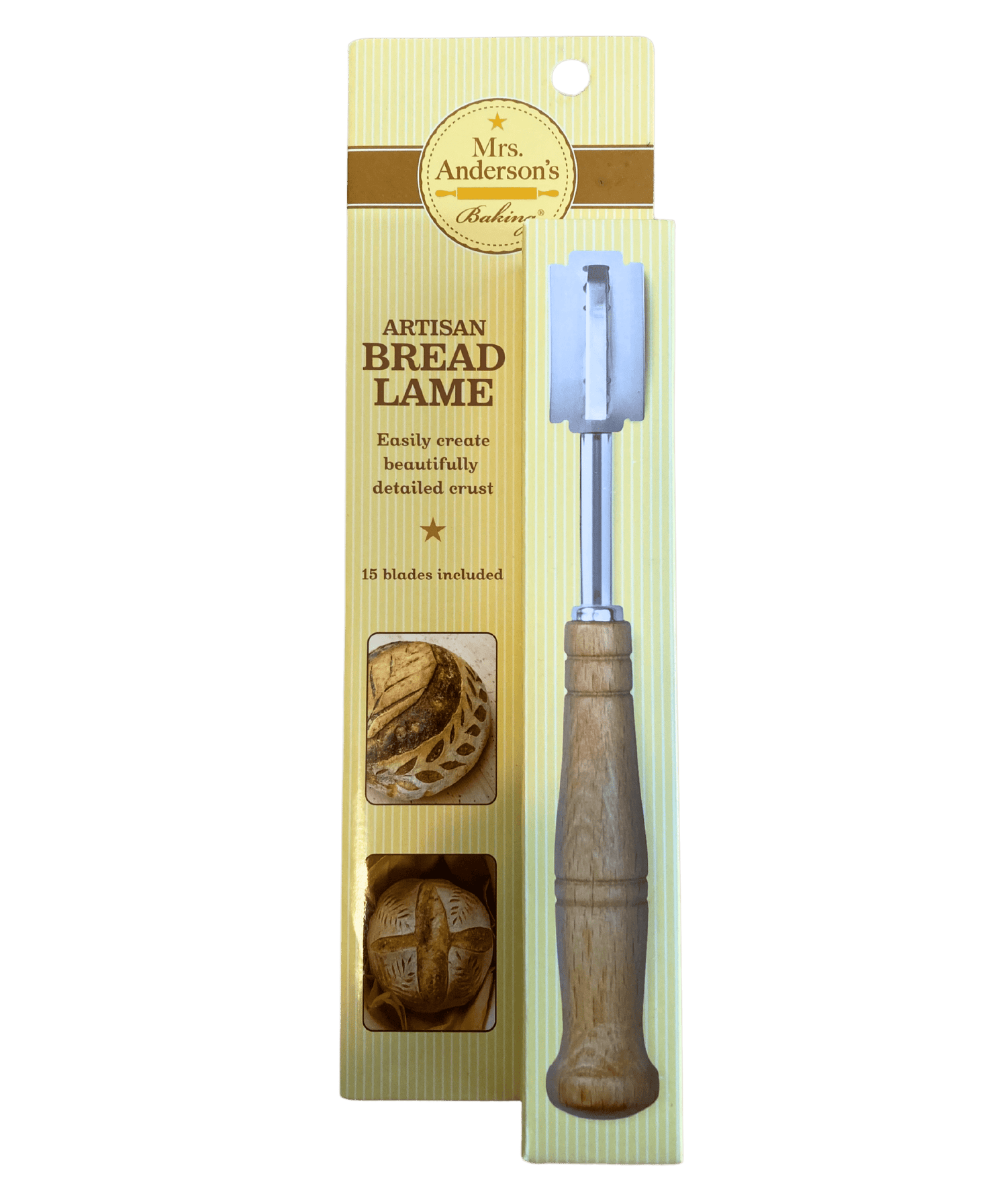 Artisan Bread Lame with 15 Blades by Country Life Natural Foods