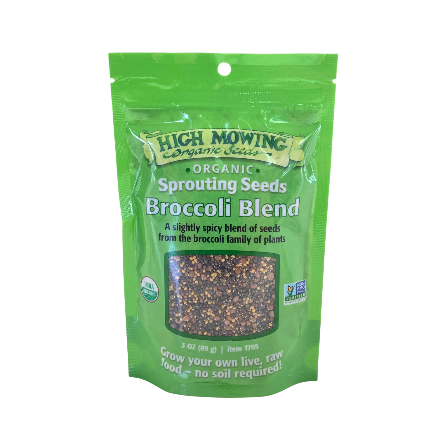 Sprouting Seeds, Organic, High Mowing by Country Life Natural Foods