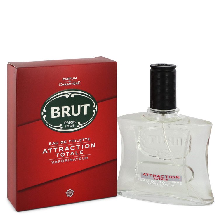 Brut Attraction Totale by Faberge Eau De Toilette Spray 3.4 oz for Men 