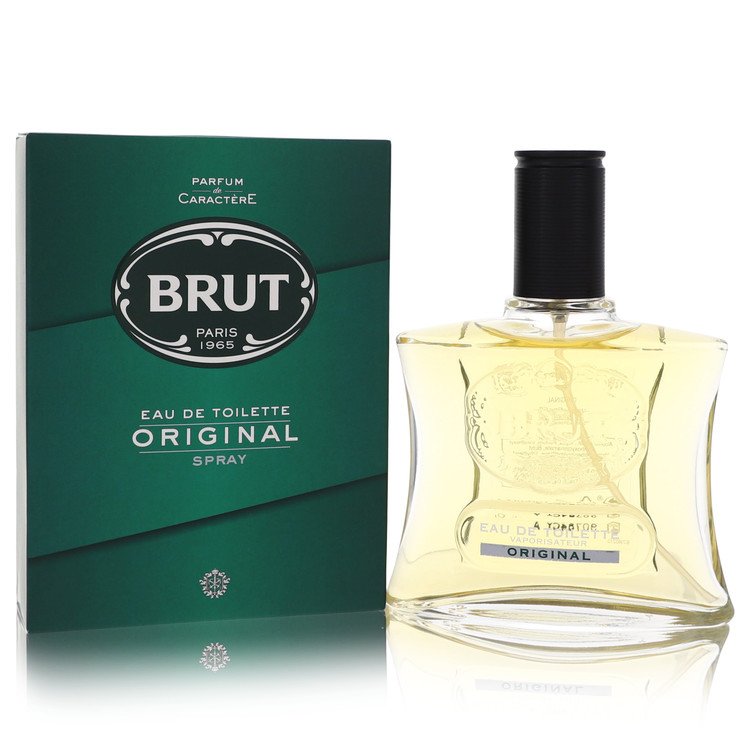 Brut by Faberge Eau De Toilette Spray (Original Glass Bottle) 3.4 oz for Men by Avera Group