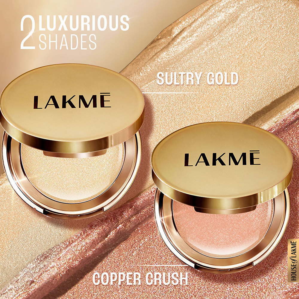 Lakme 9 to 5 Powerplay Velvet Creme Highlighter - Sultry Gold