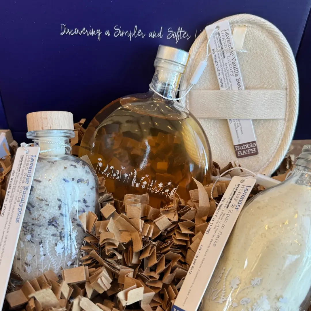 Bubbles &amp; Soak Collection — Lavender Gift Set by Lavender Life Company