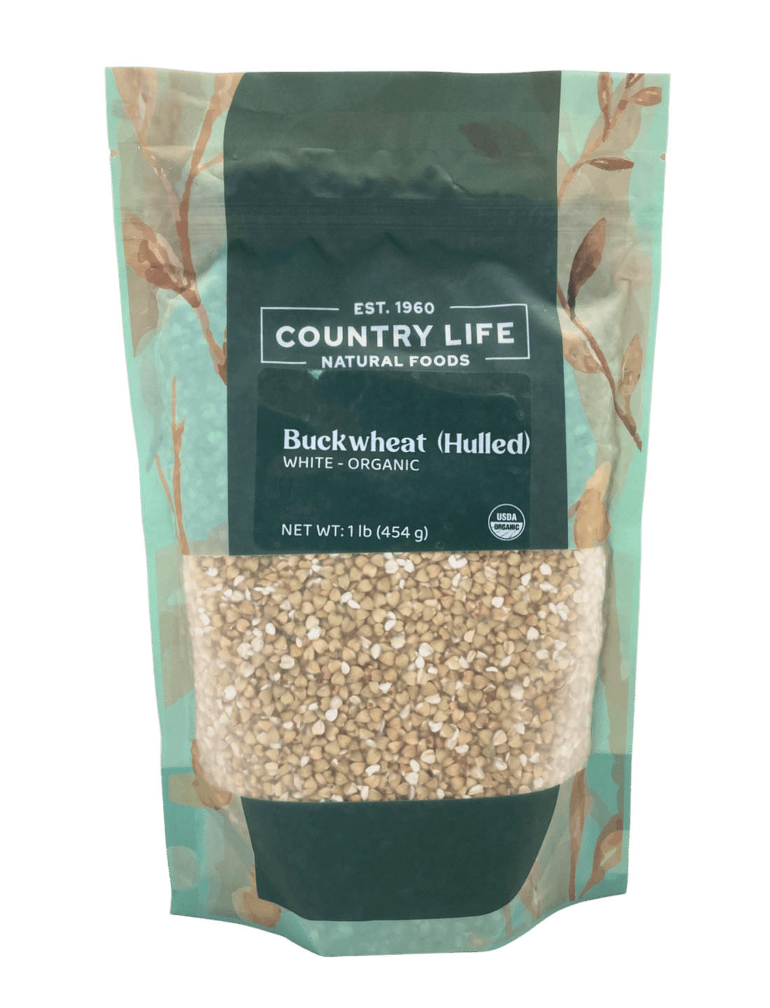 Buckwheat, White, Hulled, Organic by Country Life Natural Foods