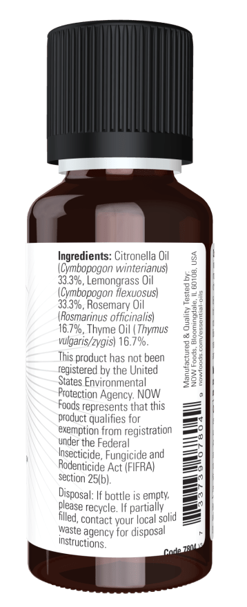 Bug Ban Essential Oil Blend by Country Life Natural Foods