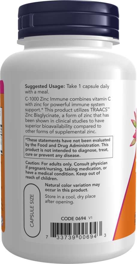 C-1,000 Zinc Immune by Country Life Natural Foods