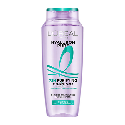 L'Oreal Paris Hyaluron Pure 72H Purifying Shampoo
