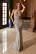 Nox Anabel C1608 Fully Beaded Tulle Dress with Sweetheart Top by DiscountDressShop