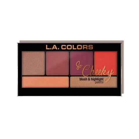 L.A. COLORS So Cheeky Blush &amp; Highlighter - Hot &amp;amp; Spicy