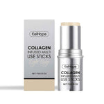 Collagen Makeup Stick Moisturizes Natural Multicolor Blush Stick