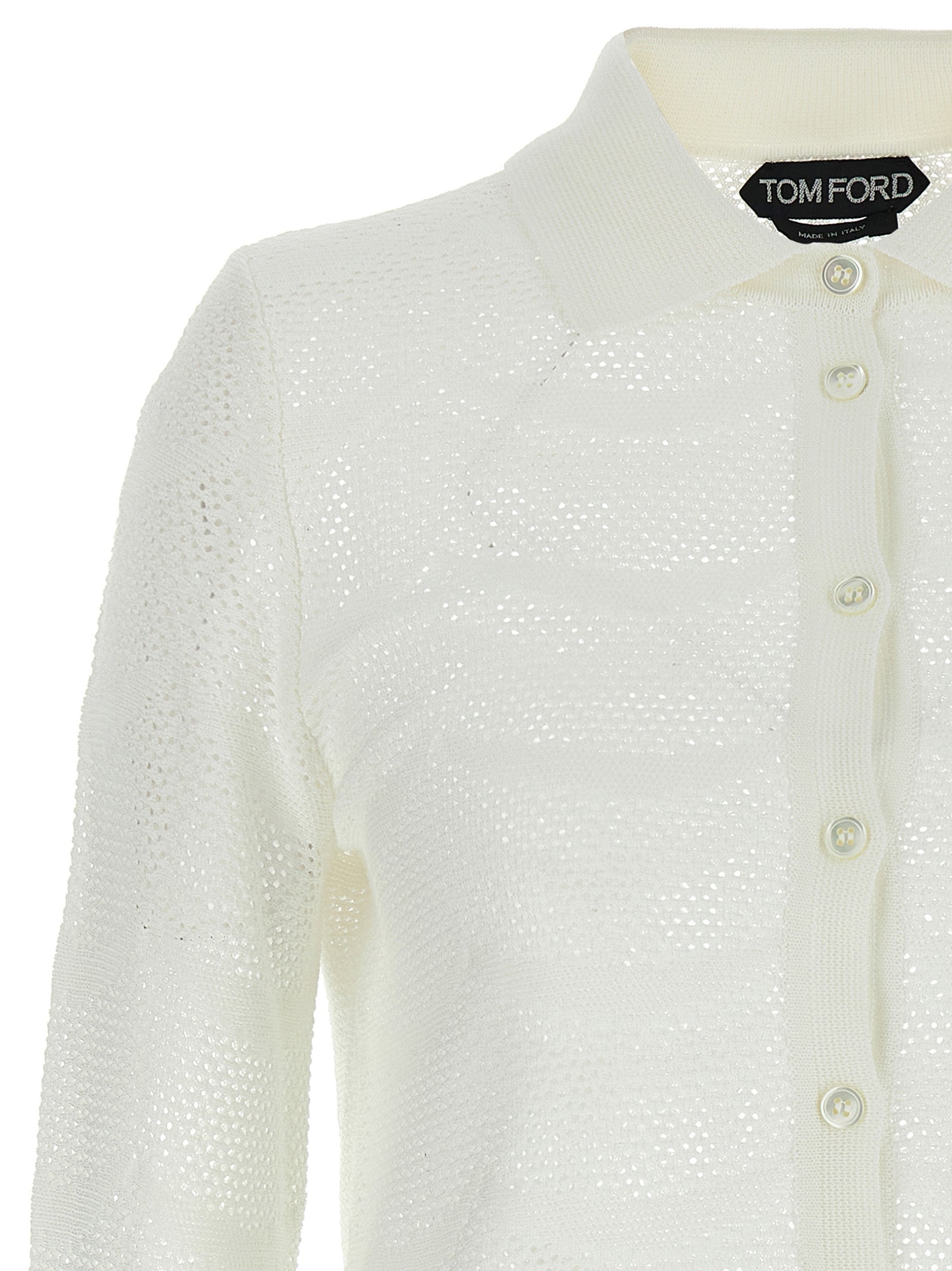 Tom Ford Women Openwork Cardigan by Luosophy