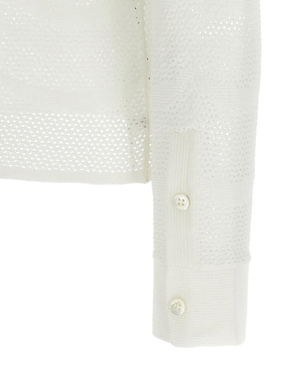 Tom Ford Women Openwork Cardigan by Luosophy