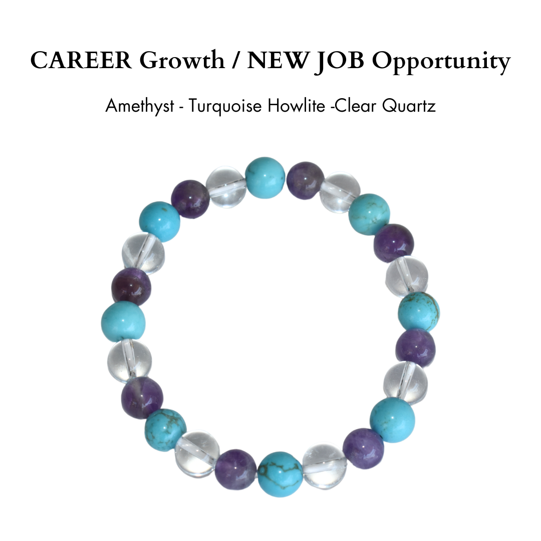 New Job &amp; New Opportunity Bracelet, Gemstone Bracelet.  DestGlow