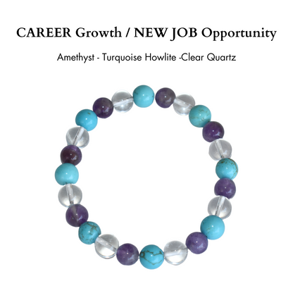 New Job &amp; New Opportunity Bracelet, Gemstone Bracelet.  DestGlow