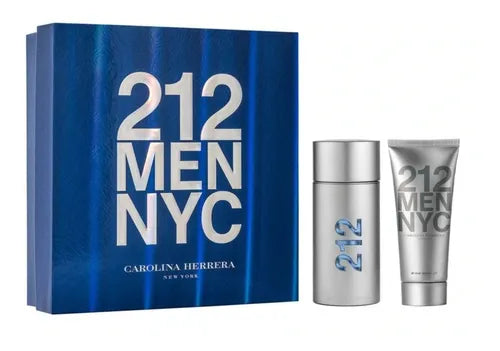 Carolina Herrera 212 Men NYC 3-Piece Gift Set For Men - DestGlow