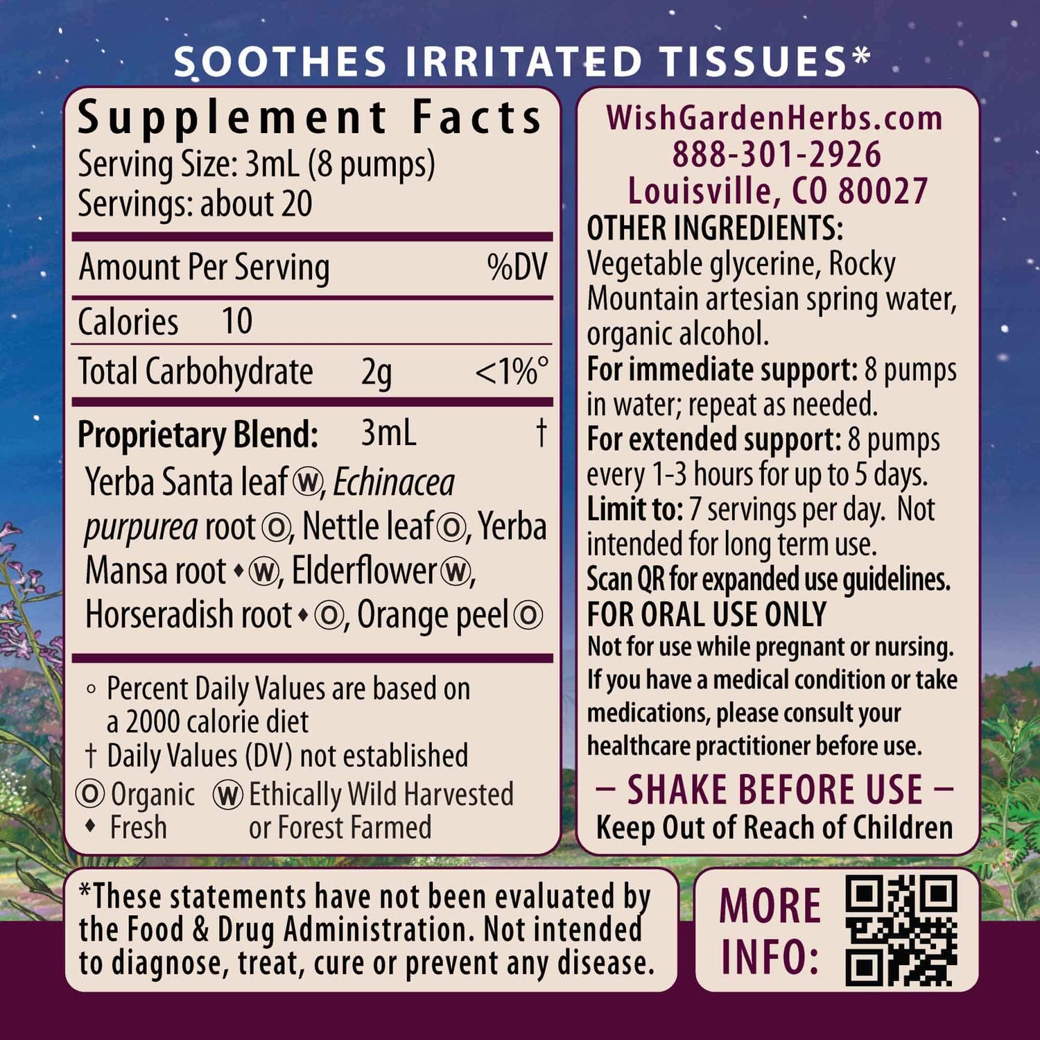 Kick-Ass Allergy &amp; Sinus Soother by WishGarden Herbs