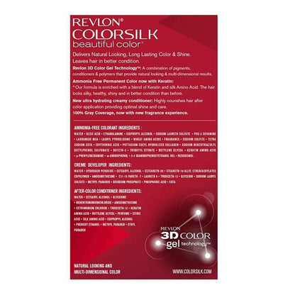 Revlon ColorSilk Beautiful Color - Dark Mahogany Brown 3RB 