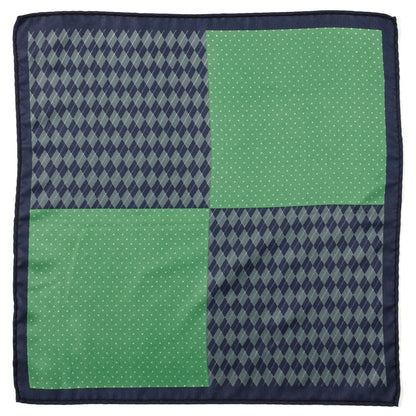Argyle Dot Multi Pocket Square by Cufflinks.com