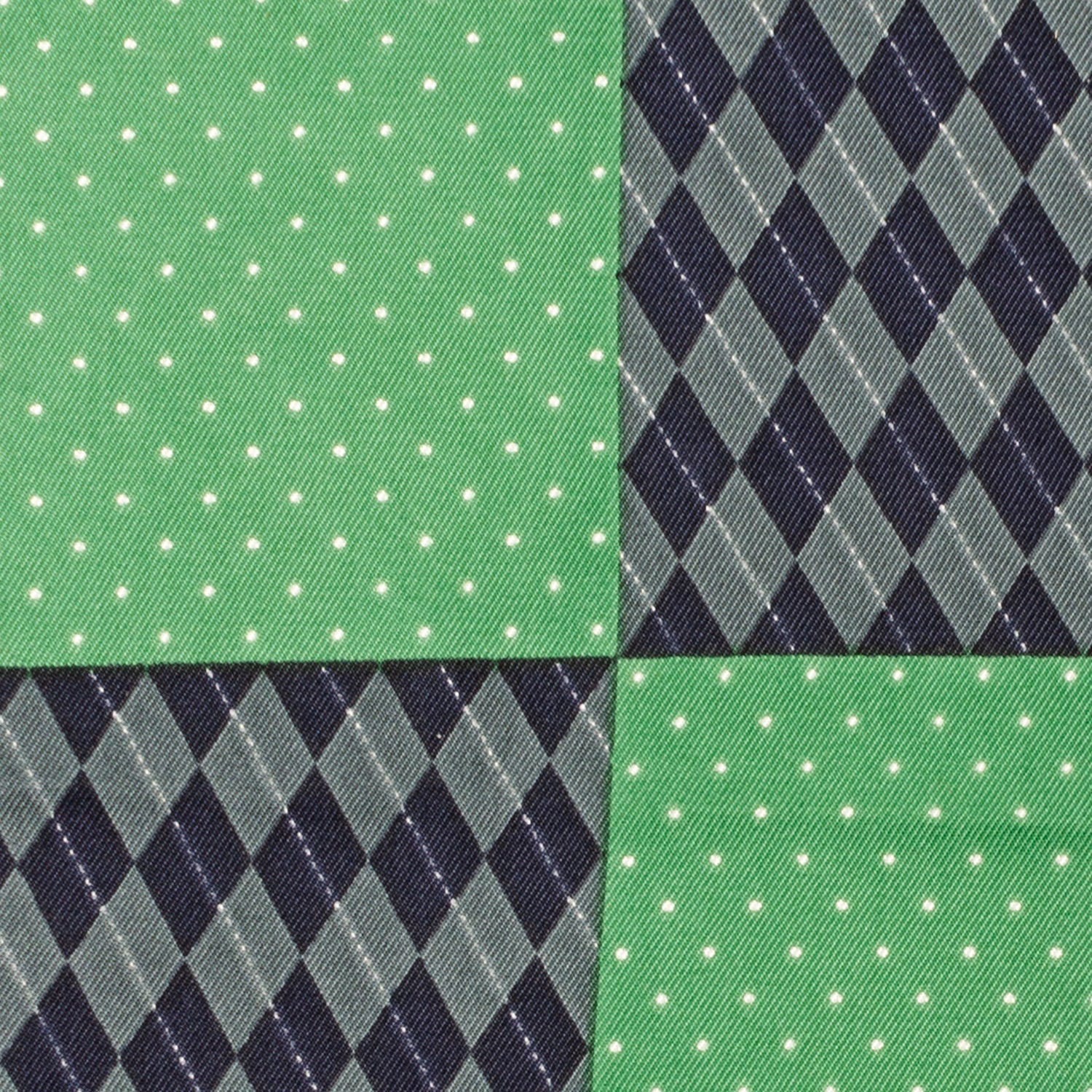 Argyle Dot Multi Pocket Square by Cufflinks.com