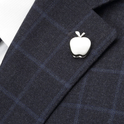 Apple Lapel Pin by Cufflinks.com