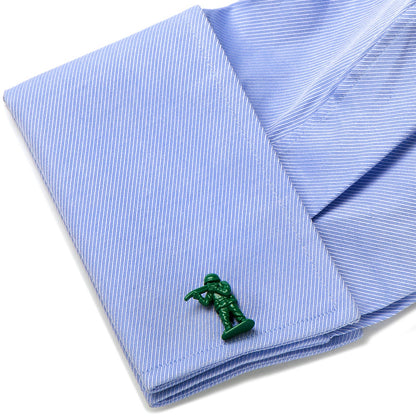Green Army Men Cufflinks by Cufflinks.com