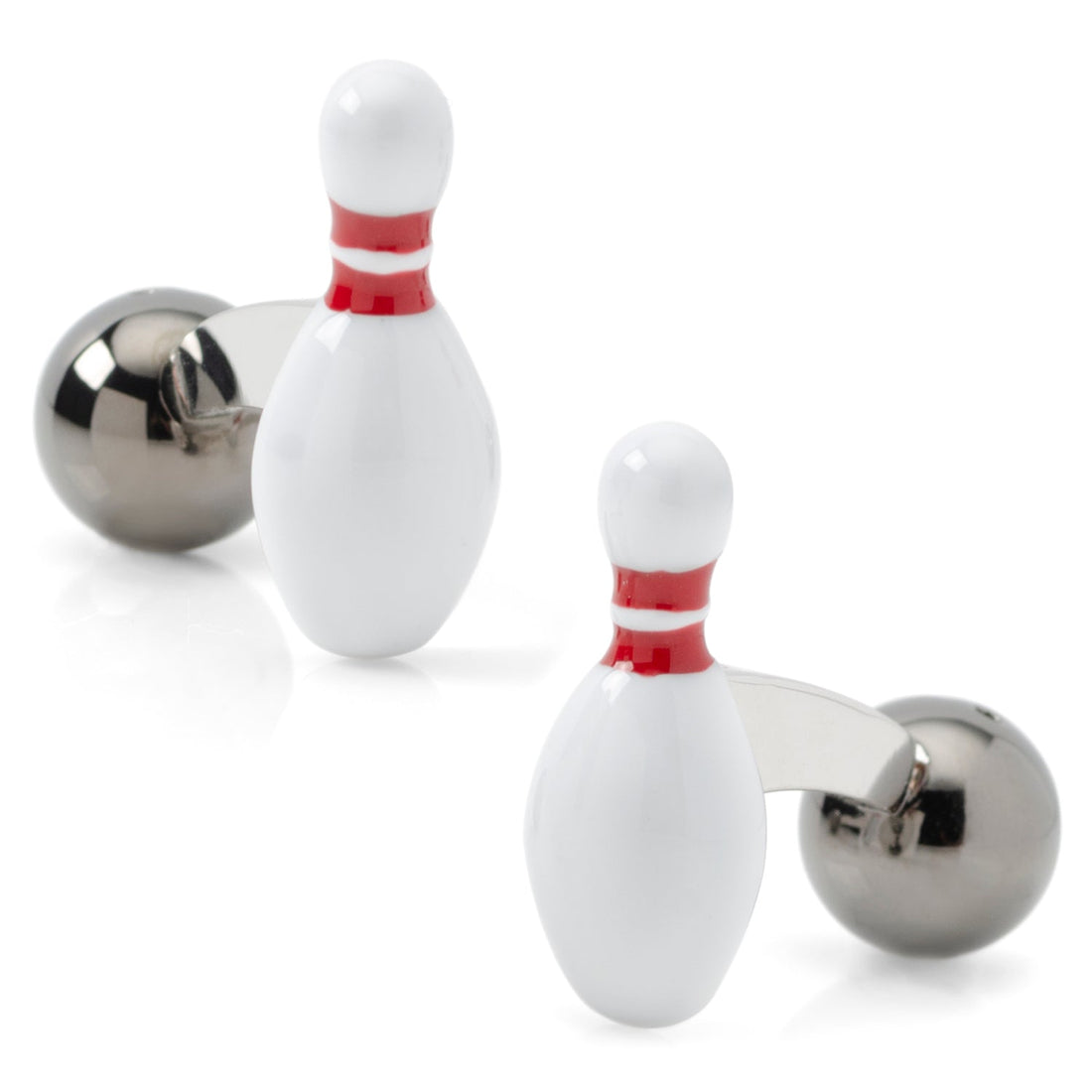 Bowling Pin &amp; Ball 3D Cufflinks by Cufflinks.com
