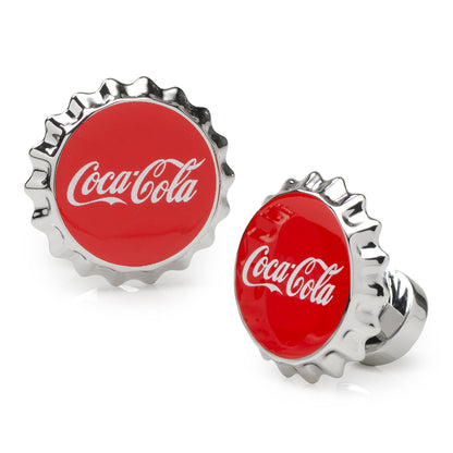 Coca-Cola Bottle Cap Cufflinks by Cufflinks.com