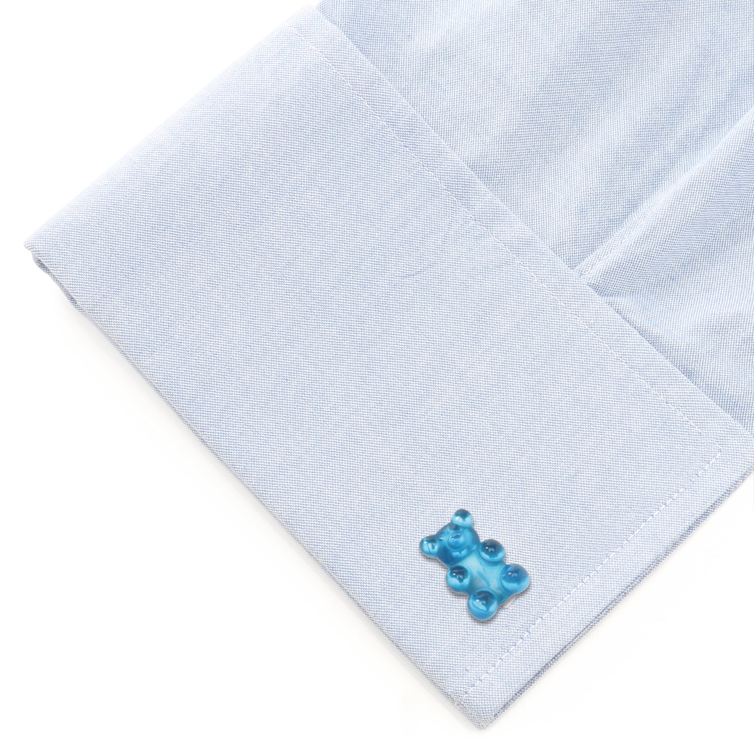Blue Gummy Bear Cufflinks by Cufflinks.com