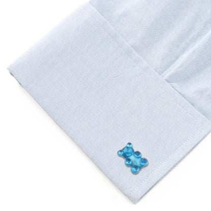 Blue Gummy Bear Cufflinks by Cufflinks.com