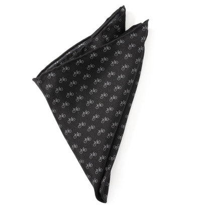 Bicycle Pocket Square by Cufflinks.com