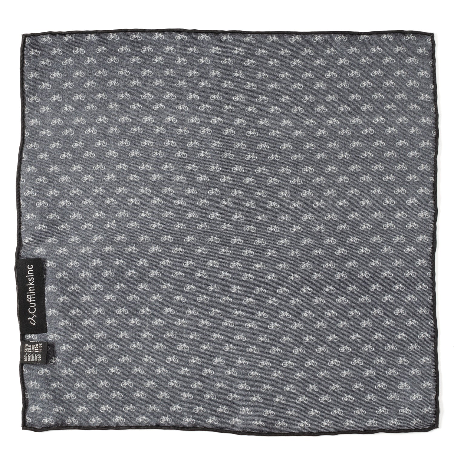 Bicycle Pocket Square by Cufflinks.com