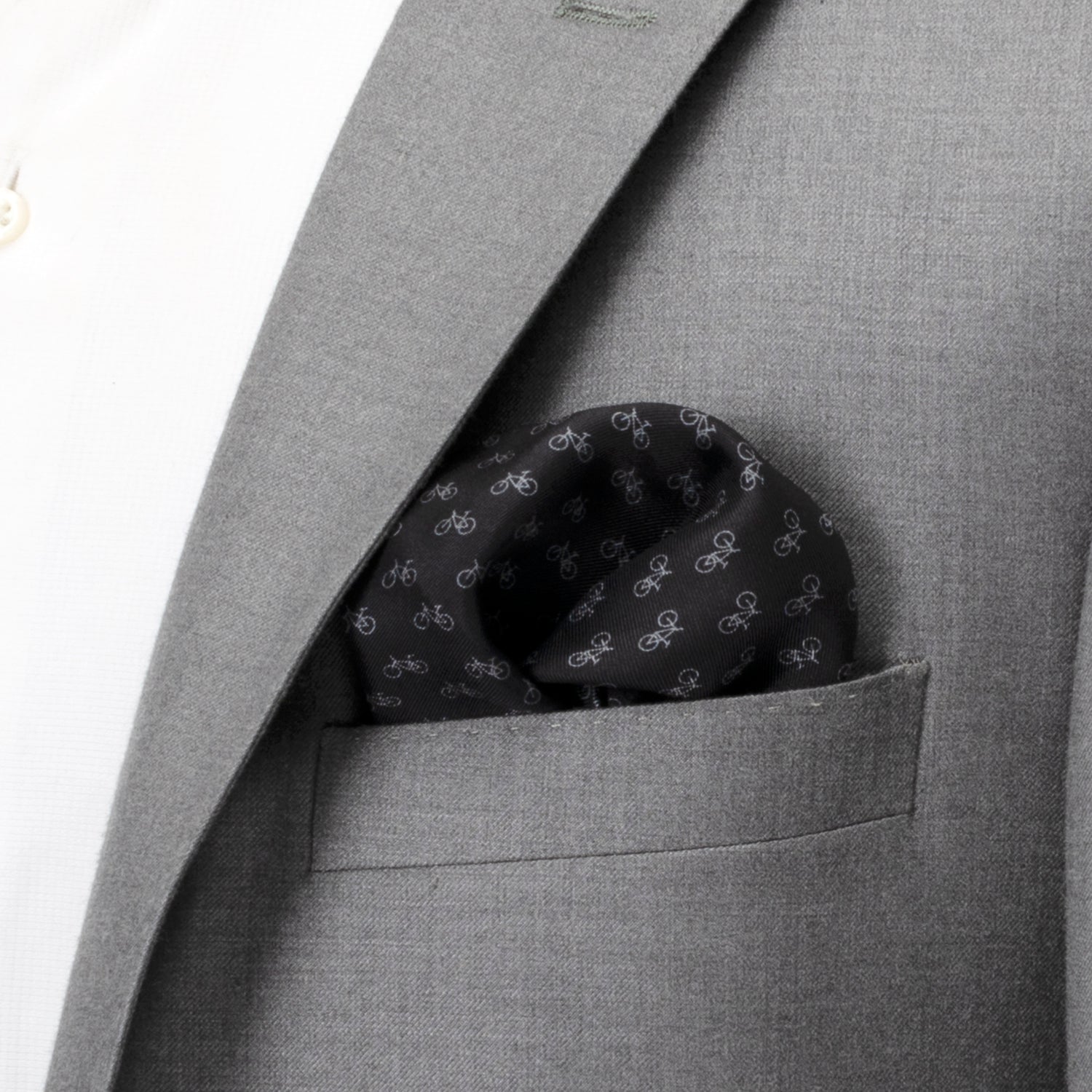 Bicycle Pocket Square by Cufflinks.com