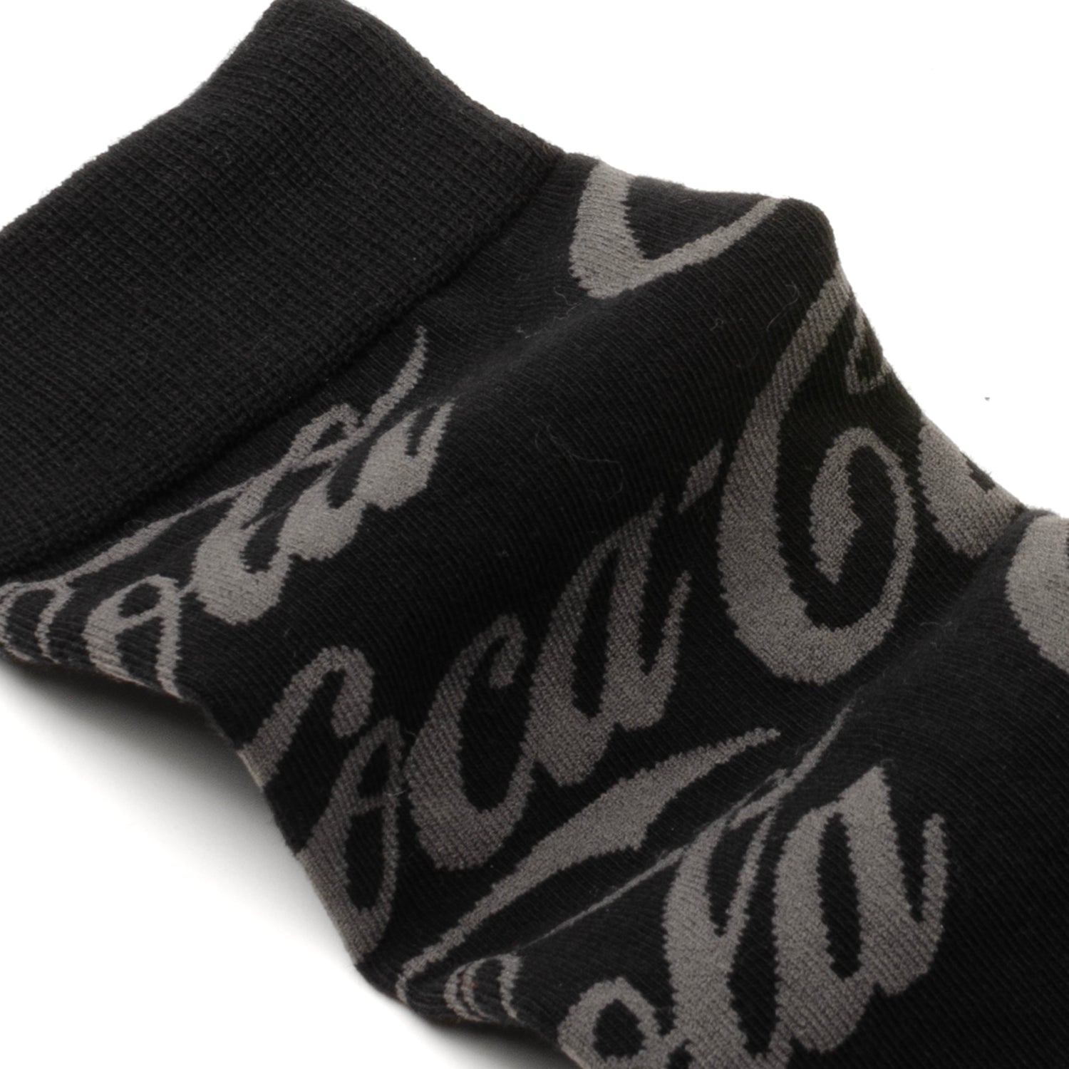 Coca-Cola Black Logo Dress Socks by Cufflinks.com