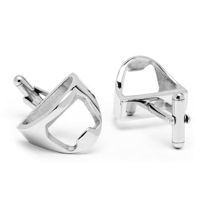 Stainless Steel Bottle Opener Cufflinks by Cufflinks.com