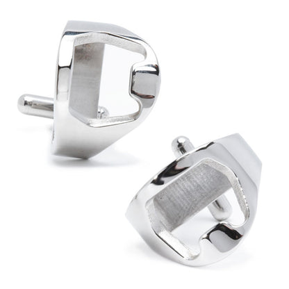 Stainless Steel Bottle Opener Cufflinks by Cufflinks.com