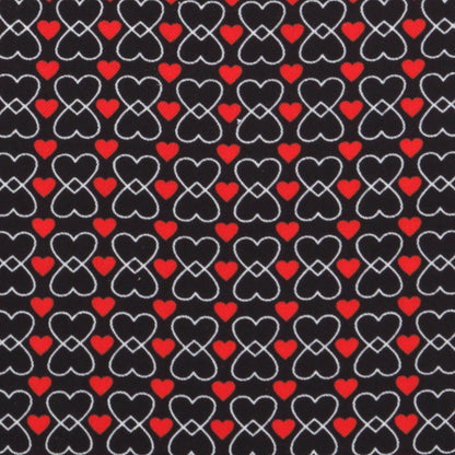 Intertwined Hearts Pocket Square by Cufflinks.com