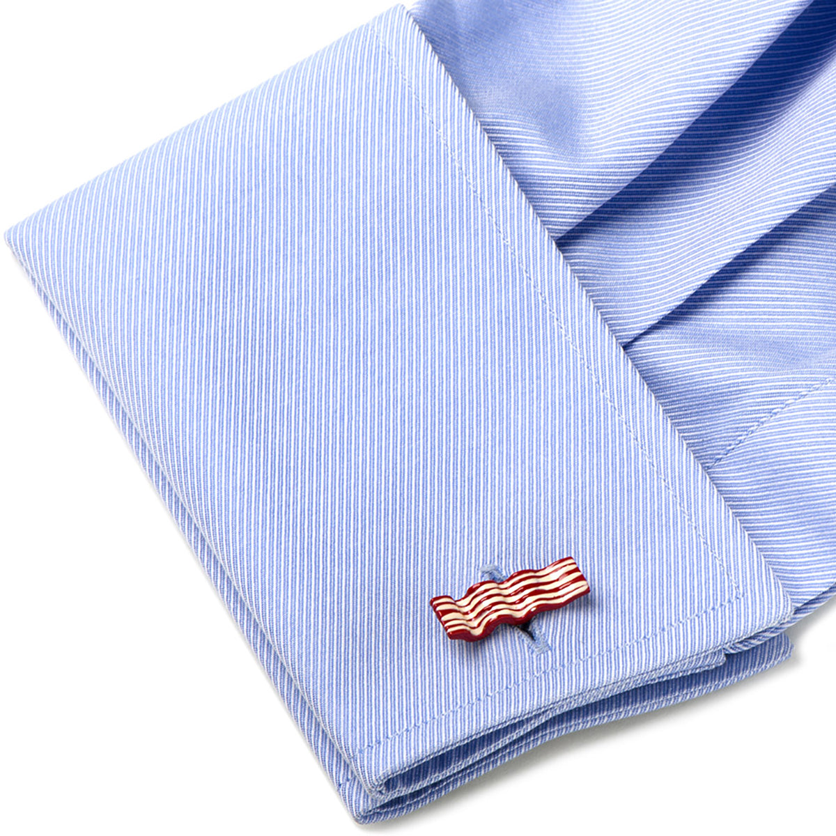 Bacon and Eggs Breakfast Cufflinks by Cufflinks.com