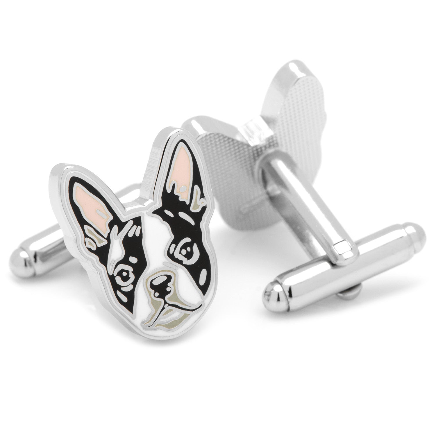 Boston Terrier Cufflinks by Cufflinks.com