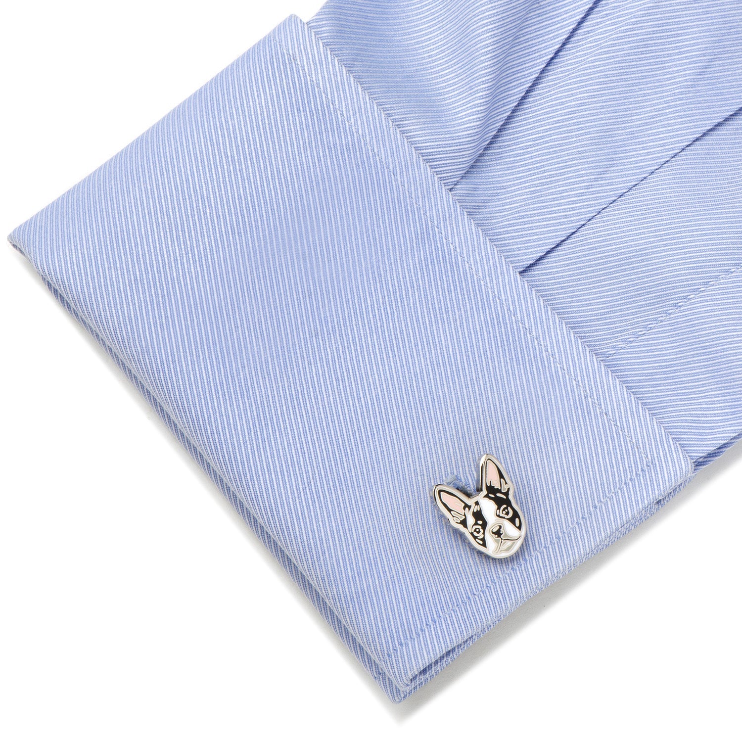 Boston Terrier Cufflinks by Cufflinks.com
