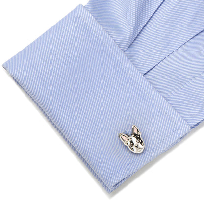 Boston Terrier Cufflinks by Cufflinks.com