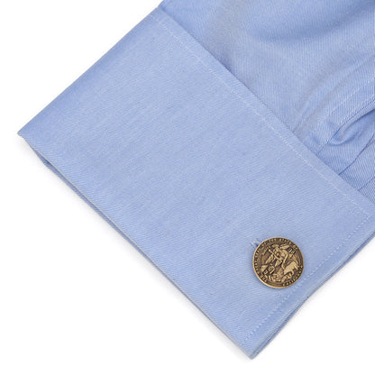 California Seal Embossed Cufflink by Cufflinks.com