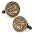 California Seal Embossed Cufflink by Cufflinks.com