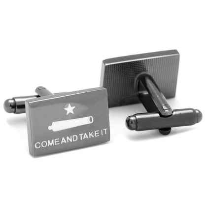 Come and Take It Texas Cufflinks by Cufflinks.com