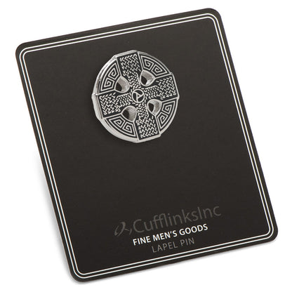 Celtic Cross Lapel Pin by Cufflinks.com