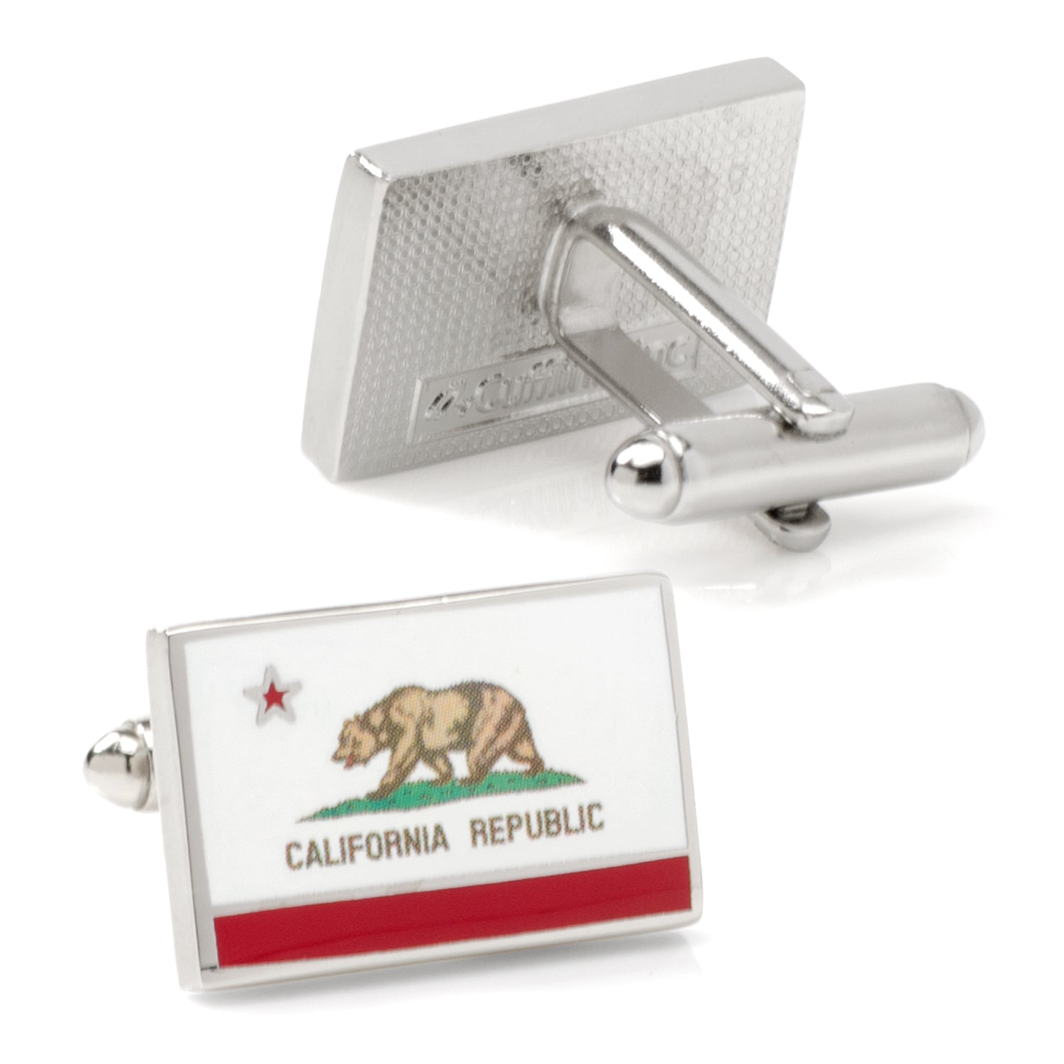 California State Flag Cufflinks by Cufflinks.com