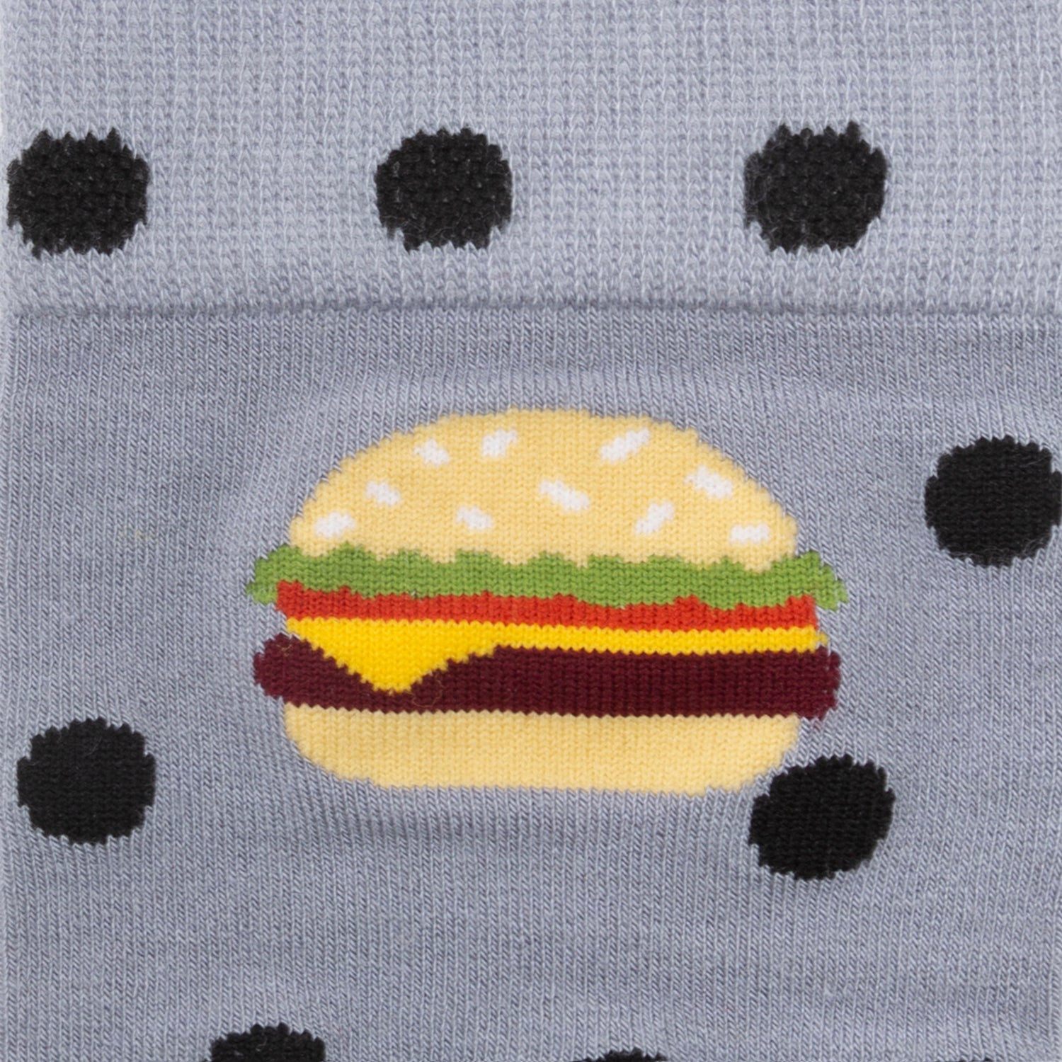 Cheeseburger Socks by Cufflinks.com