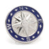 Blue Compass Lapel Pin by Cufflinks.com